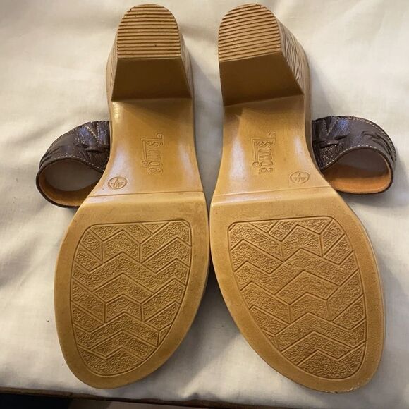 TSONGA PEWTER/BRONZE MULES.  LIGHTWEIGHT.  COMFY.  NEW - Picture 5 of 10